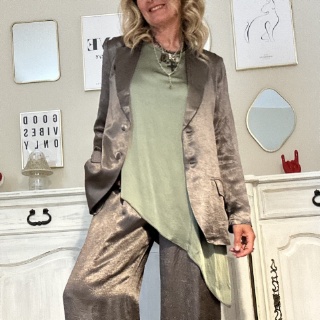 NUMERO155&nbsp;BLAZER SIENNA&nbsp;EBANO